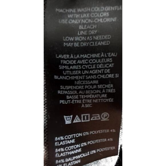 Anthropologie Maeve The Margot Black and White Kick Flare Cropped Pant Size 1X - Picture 6 of 6